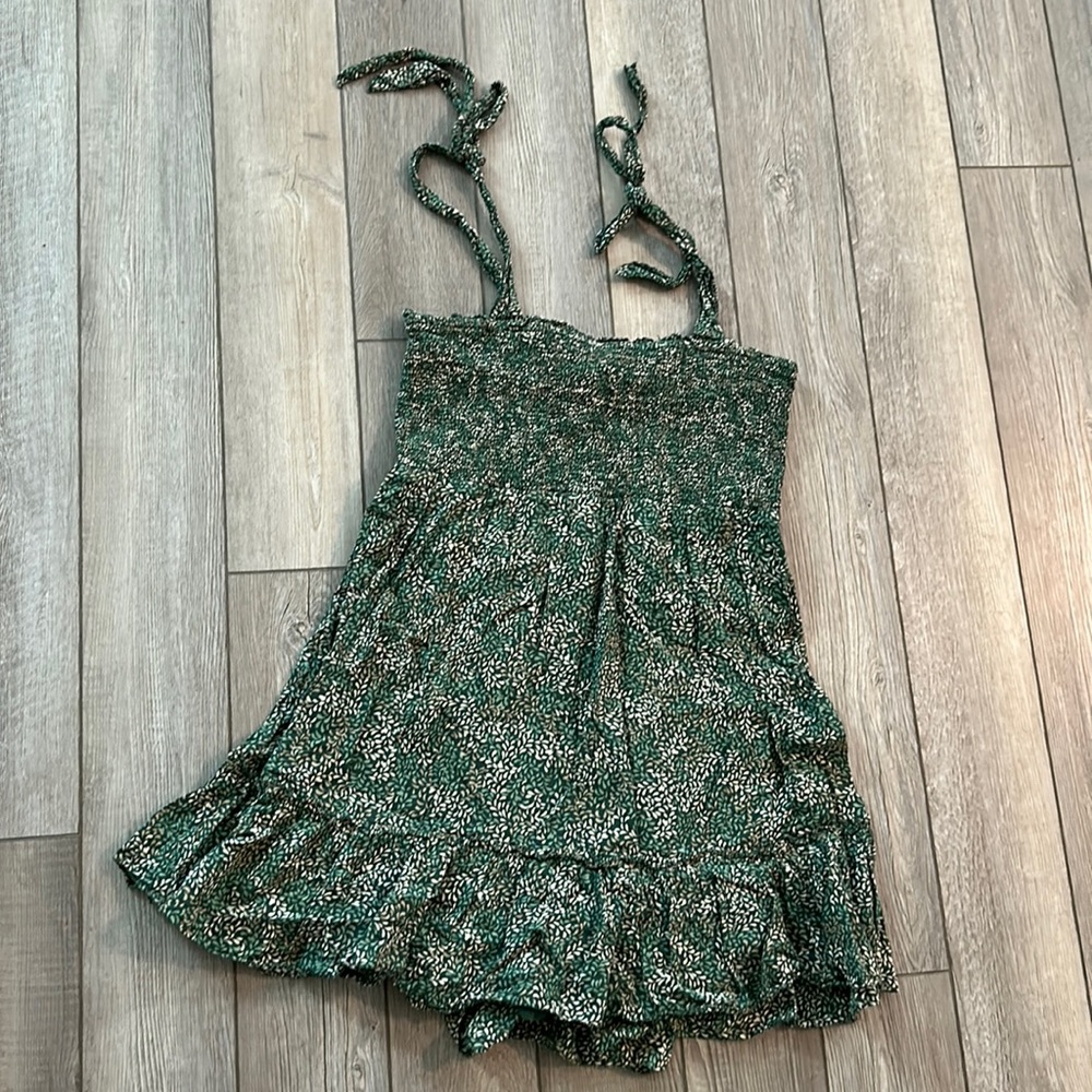 Aerie mini green dress size L
